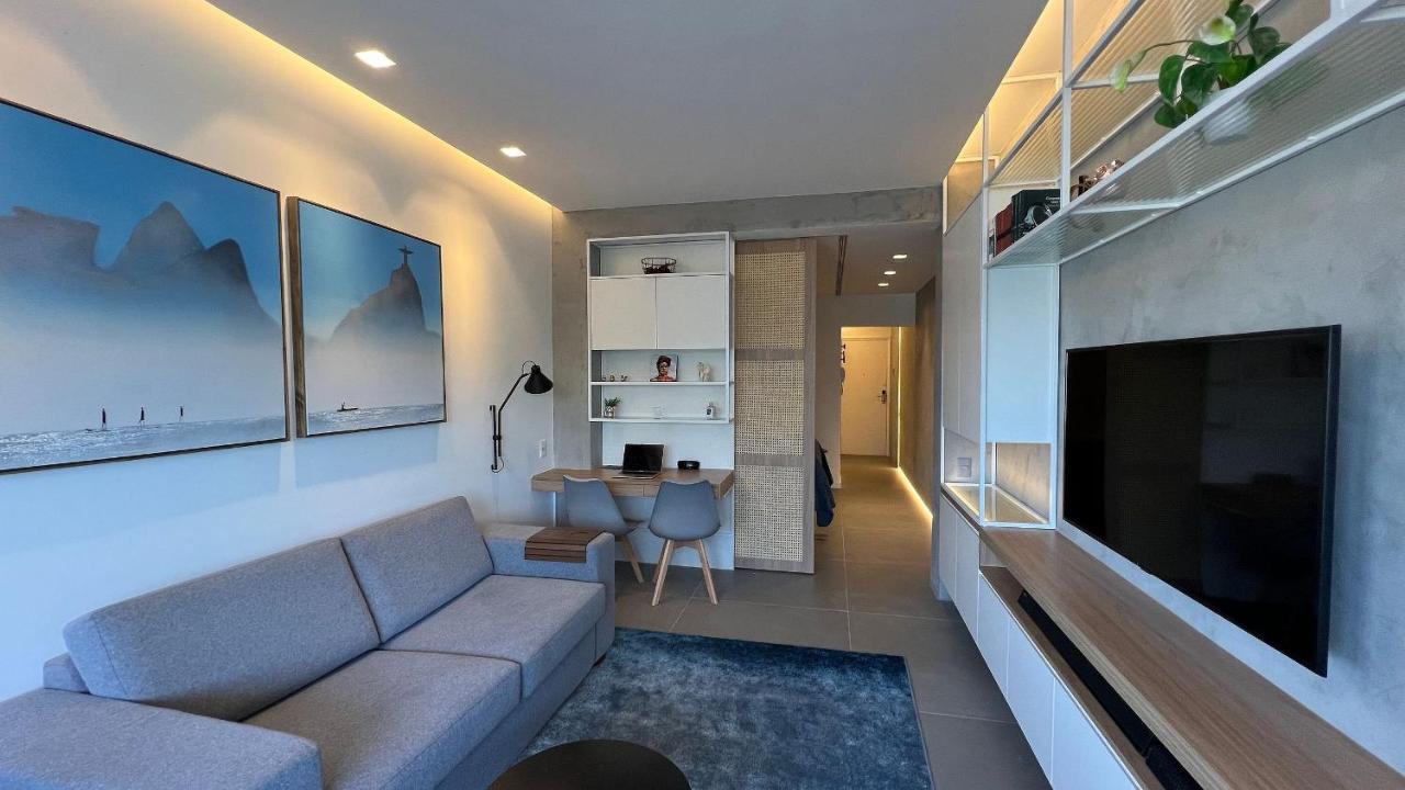 Estudio Moderno Com Vista Oceanica 里约热内卢 外观 照片